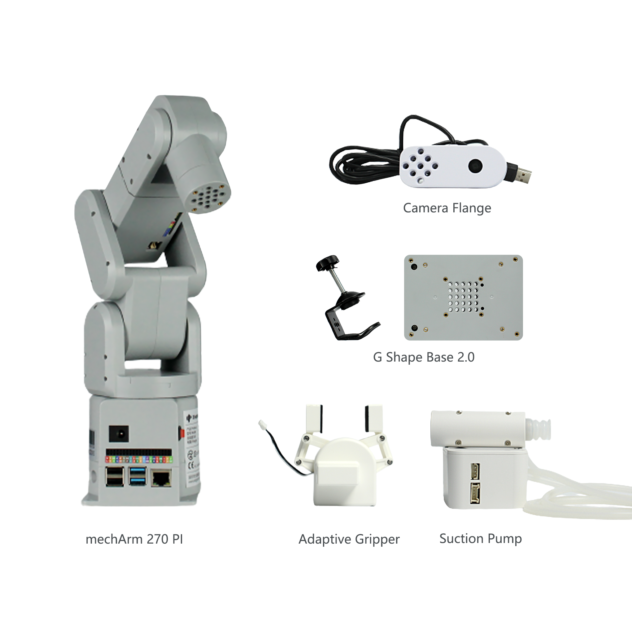 Elephant Robotics mechArm Pi: The Most Compact 6-Axis Robot Arm Ideal for Makers, Designers & Anyone Who Loves to Create