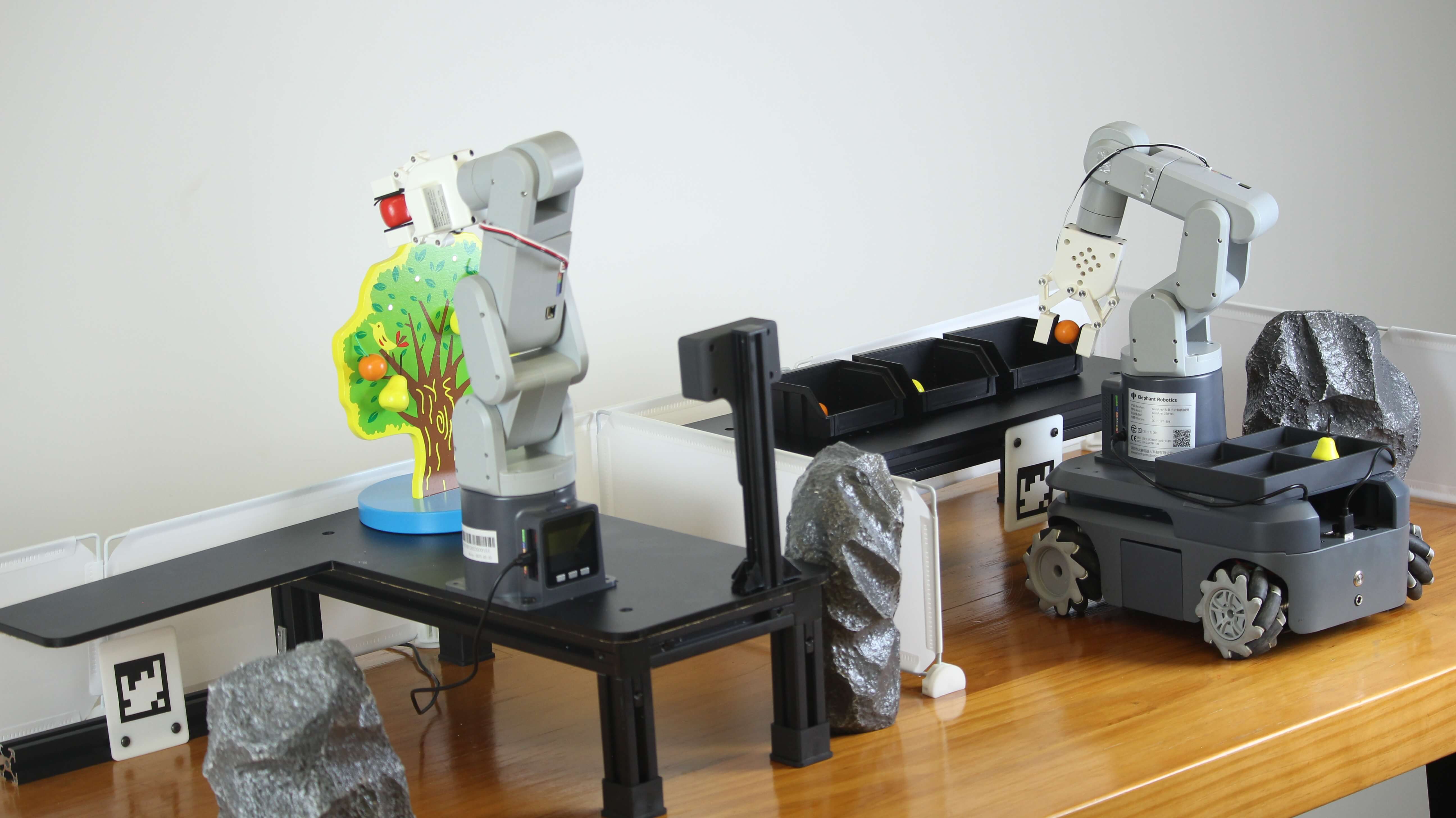 Robotics Education Solution 6-axis Robot & Compound Robot with 3D vision